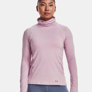 Under Armour Women's UA Meridian Cold Weather Funnel Neck- Lavender Small- NWT